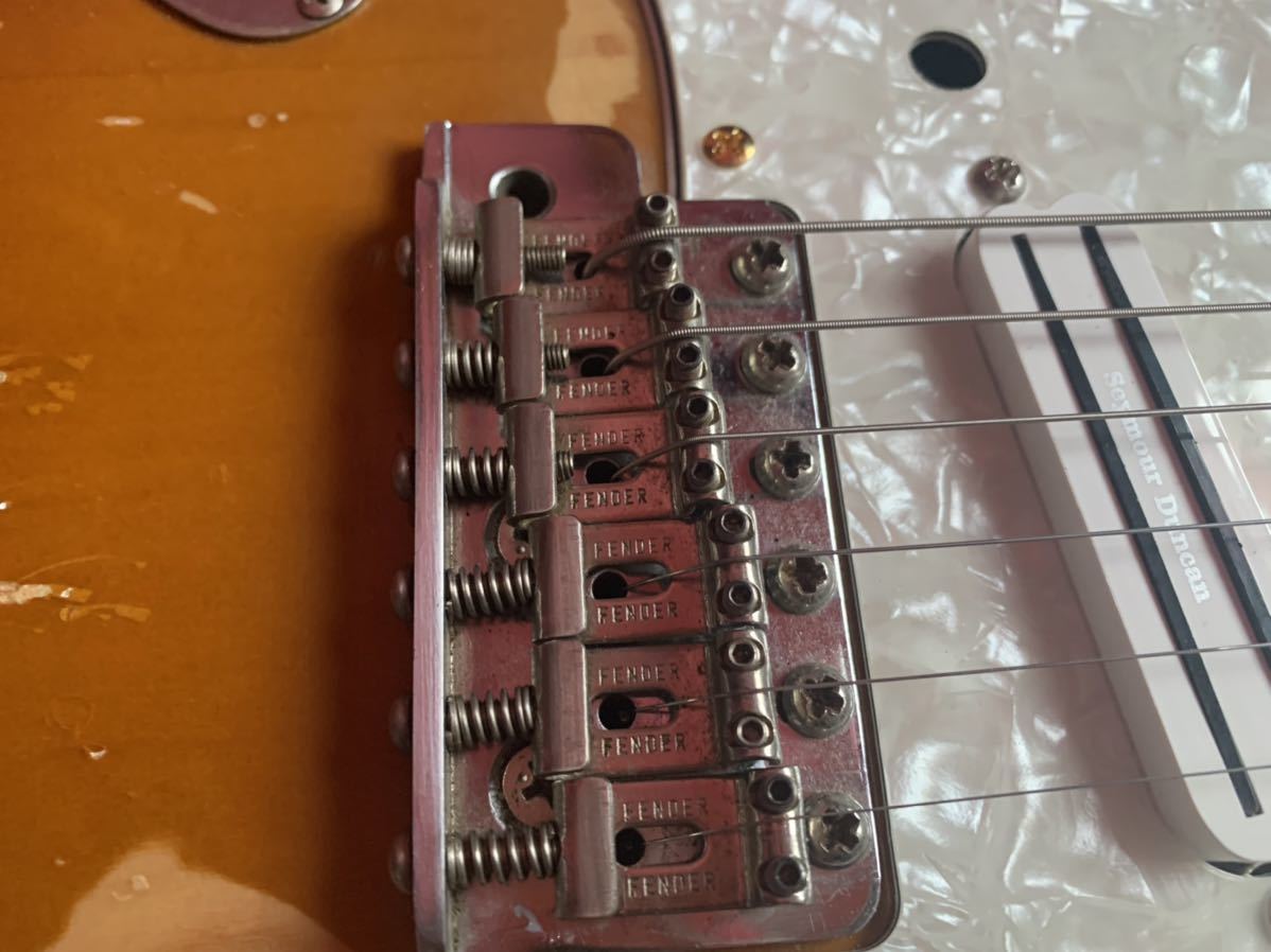 ストラト ノーブランド レフティボディ 右用 sperzel seymour duncan