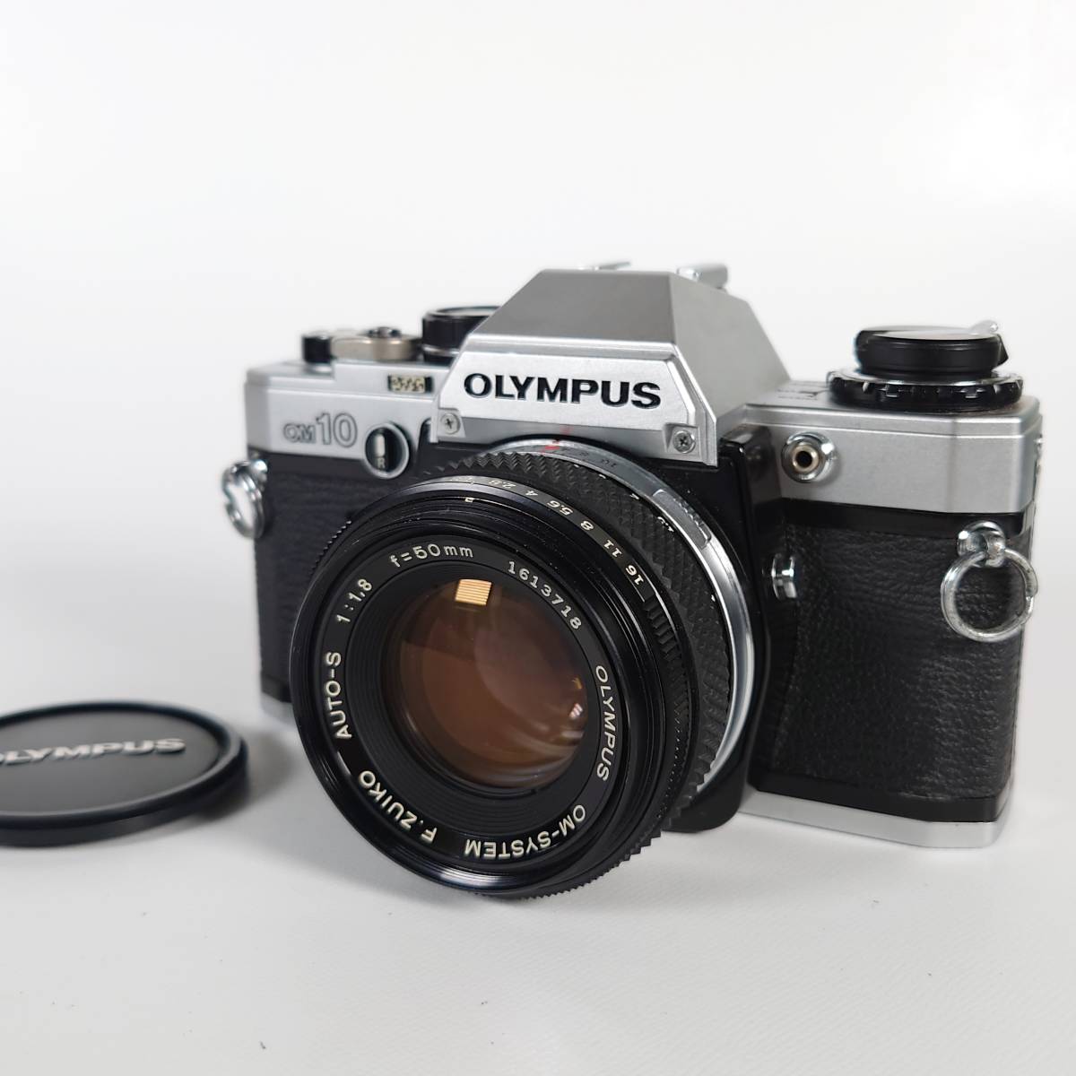 シャッター、メーターOK OLYMPUS OM-10 フィルム一眼レフカメラ F
