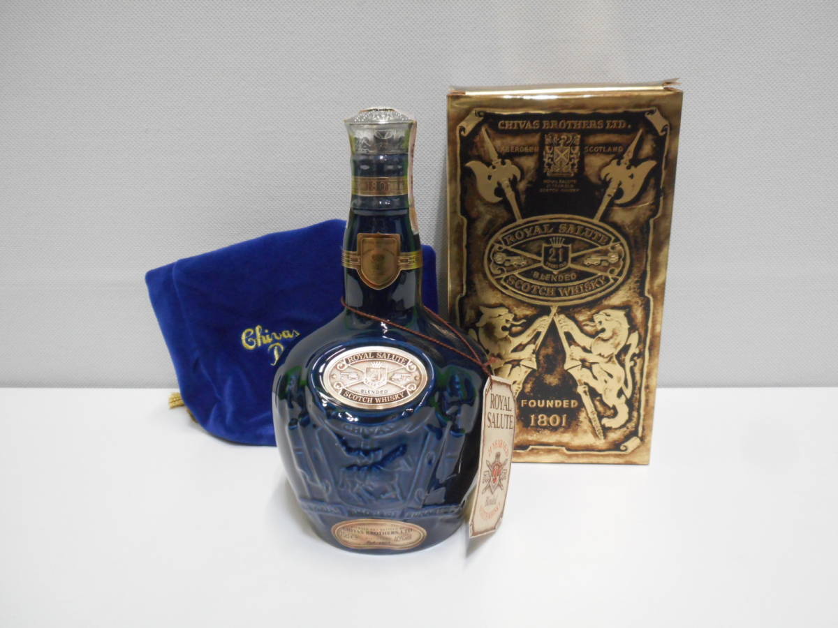 21年 ロイヤルサルート ウイスキー 700ml 40度 ROYAL 40% SALUTE