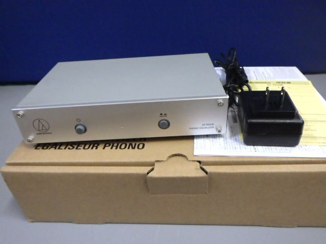 ☆l☆美品 オーディオテクニカ AT-PEQ30 フォノイコライザー audio