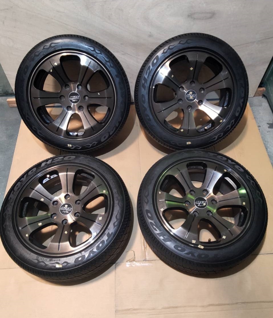 エムテクノ MTS MJ18-01S 18インチ 8J-18+38 6H-139.7 TOYO H20 225 