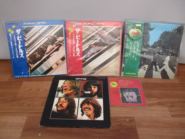 全国無料，新作 ビートルズ レコード 5点セット THE BEATLES 1962-1966/1967-1970 アビイ ロード LET IT BE 現状引き渡し まとめ 大量 H-B-10112(LET IT BE)｜売買されたオークション情報、yahooの商品情報をアーカイブ公開 - オ B