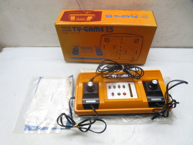 【格安，得価】 36325 古い 当時物 TV テレビ ゲーム 1977 任天堂 ニンテンドー 昭和 レトロ コレクション(テレビゲーム)｜売買されたオークション情報、yahooの商品情報をアーカイブ公開 - オークファン その他