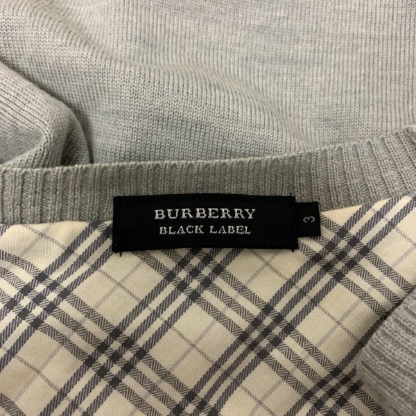 バーバリーブラックレーベル Burberry Black Label カーディガン 