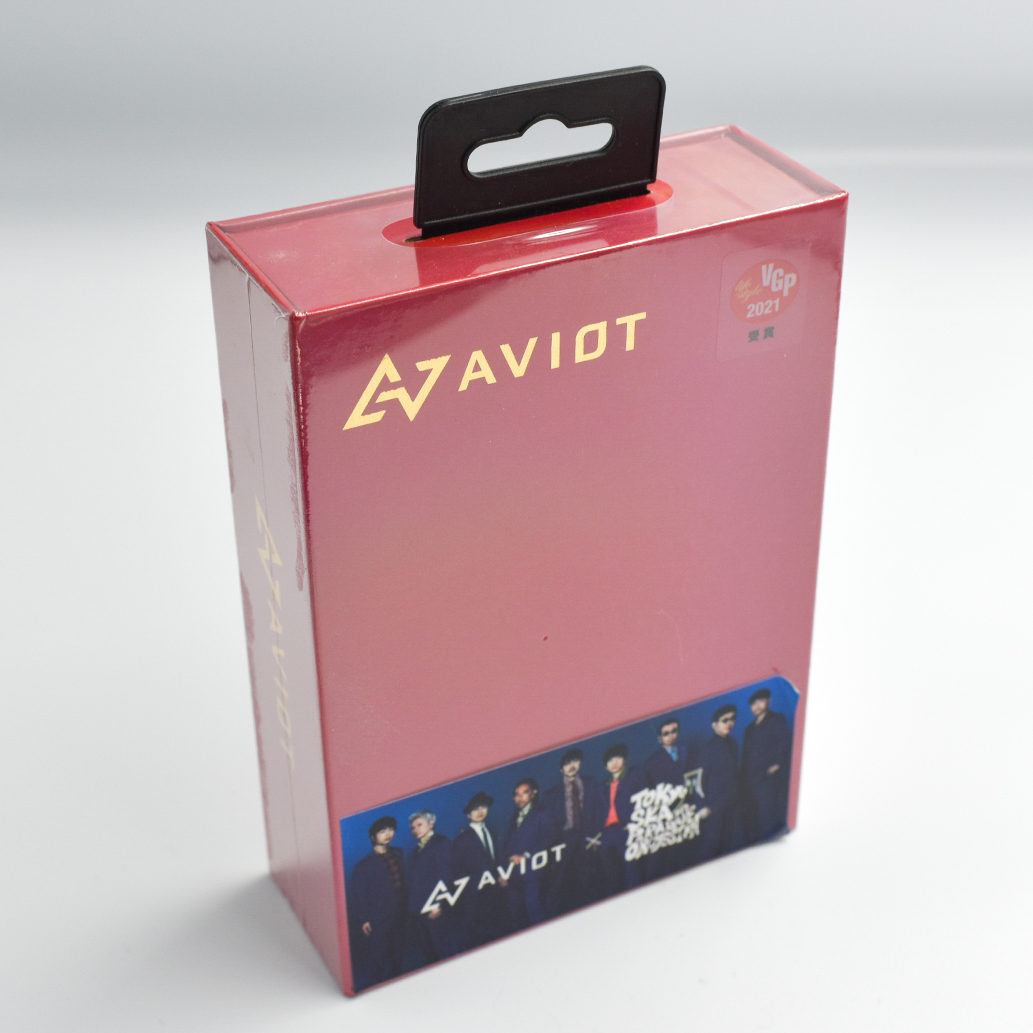 アビオット ワイヤレス イヤホン TE-BD21j メタリックレッド AVIOT