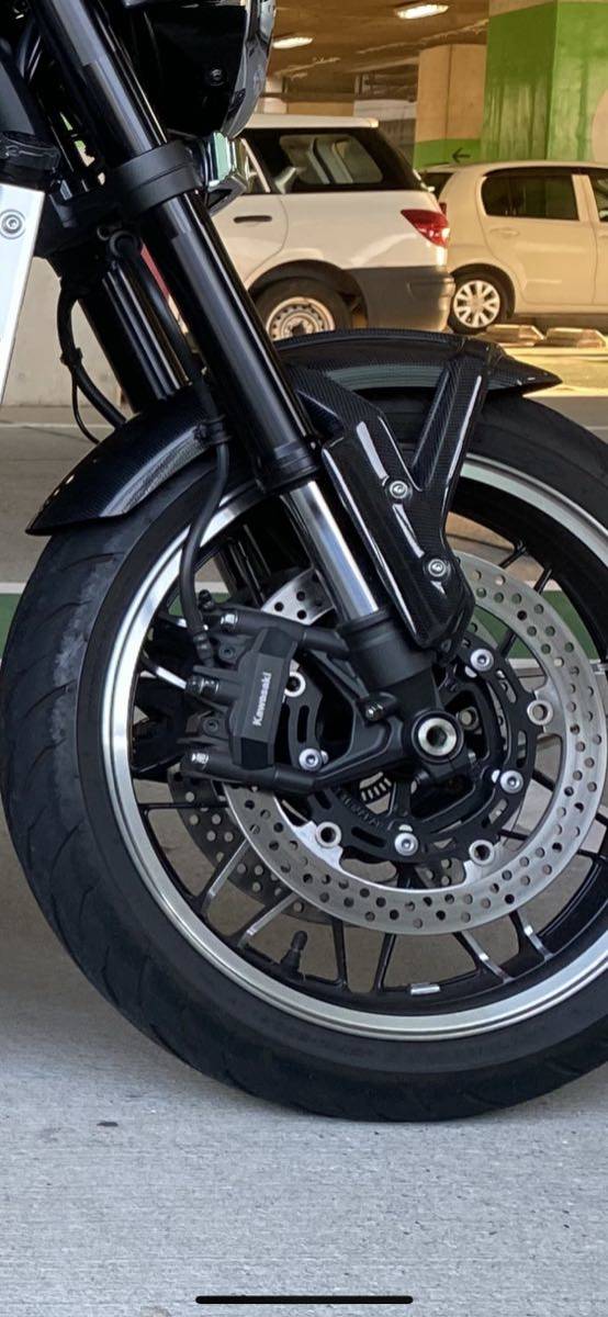 フロントフェンダー マジカルレーシング z900rs zr900c カーボン平織