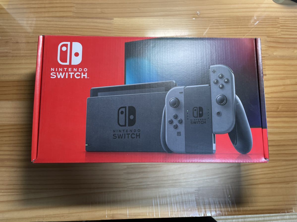 Switch本体 ニンテンドースイッチ グレー Nintendo Switch グレー 完品