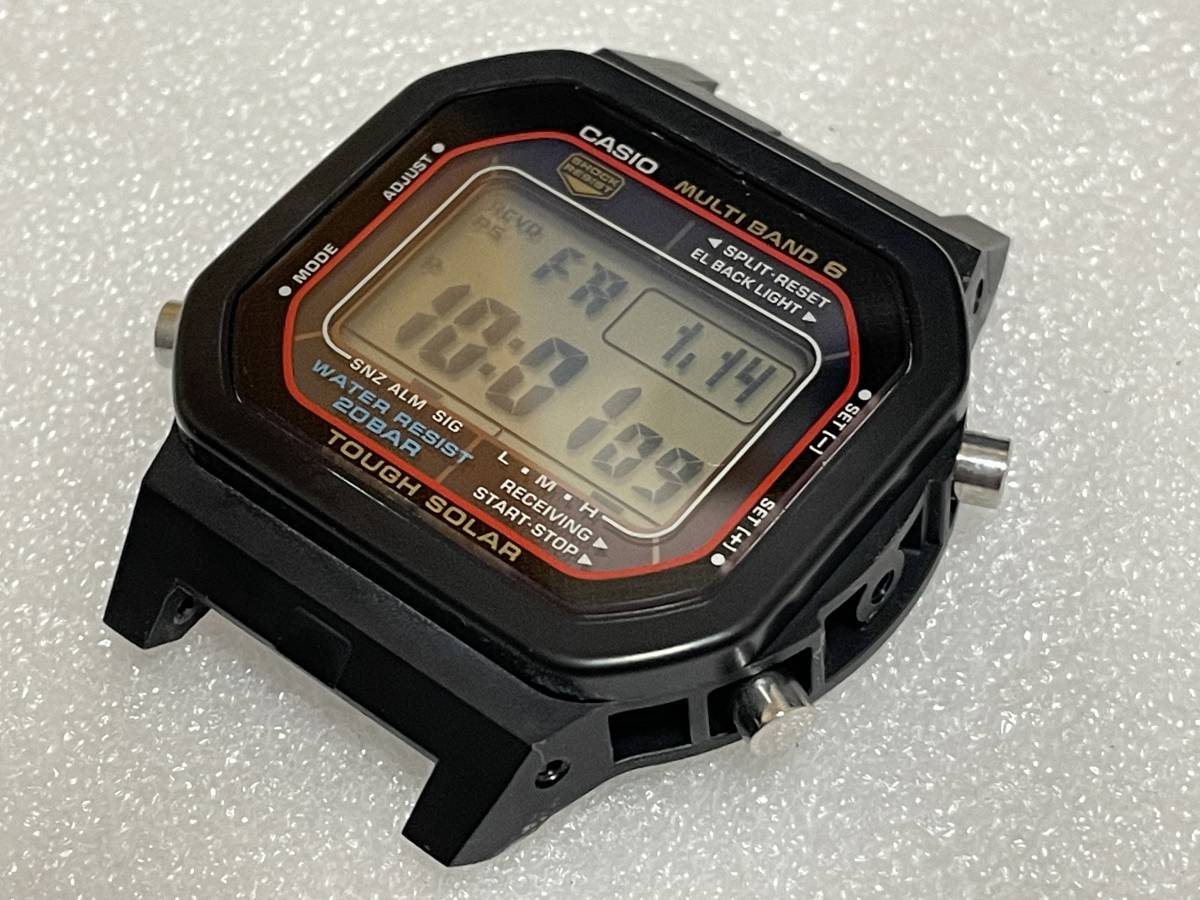 ☆G-SHOCK☆GW-M5610本体とメタルベゼル・カバー☆2次電池交換