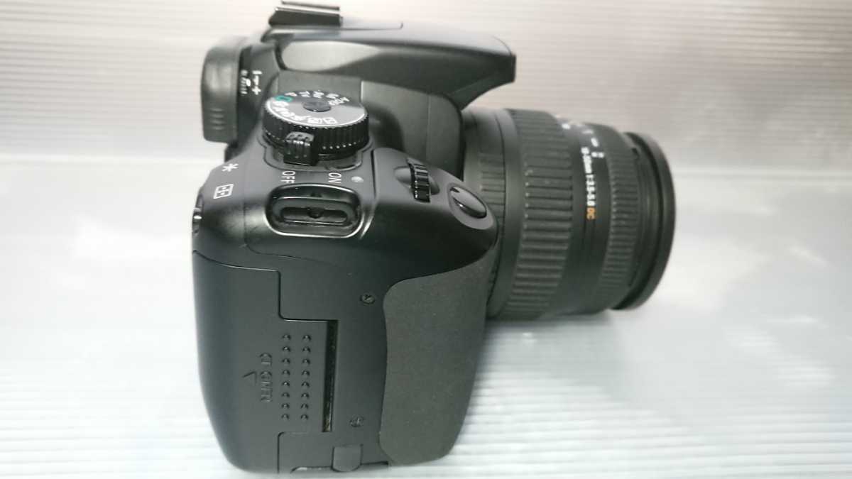 Canon EOS Kiss Digital X 中古完動品 シグマZoom 18-50mmf/3.5-5.6DC