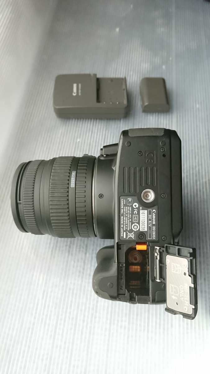 Canon EOS Kiss Digital X 中古完動品 シグマZoom 18-50mmf/3.5-5.6DC