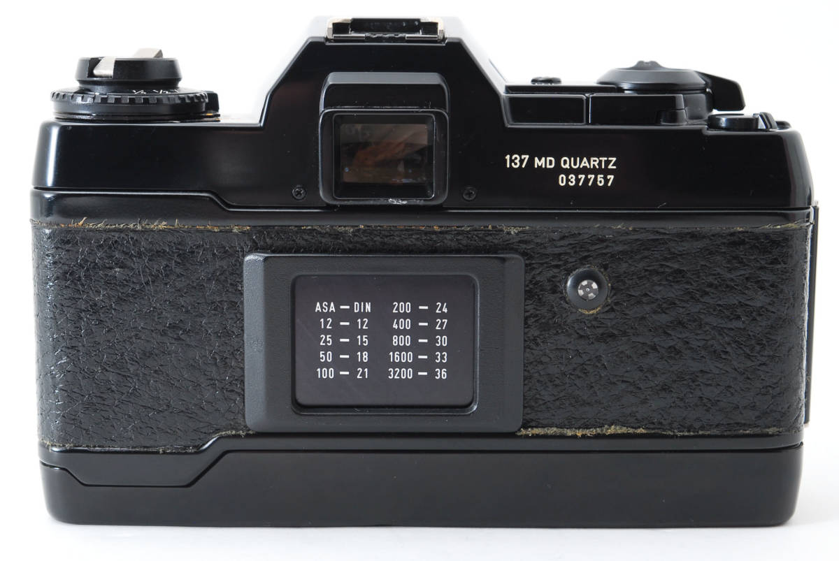 ☆美品☆ コンタックス Contax 137 MD Quartz 一眼レフ MF フィルム