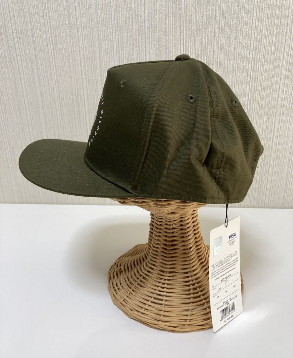 未使用品】TOKYO 2020 東京オリンピック 帽子 キャップ 深緑色