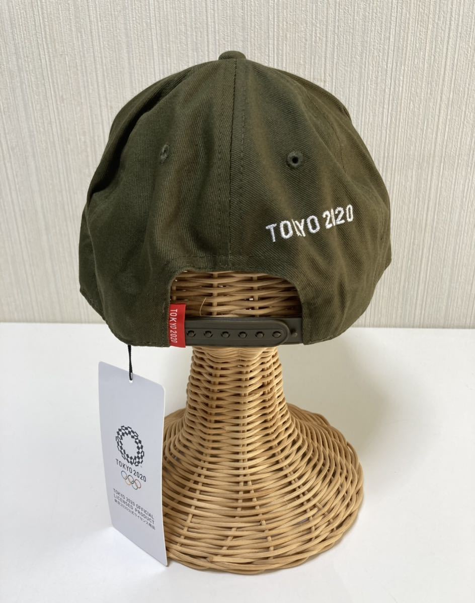 未使用品】TOKYO 2020 東京オリンピック 帽子 キャップ 深緑色