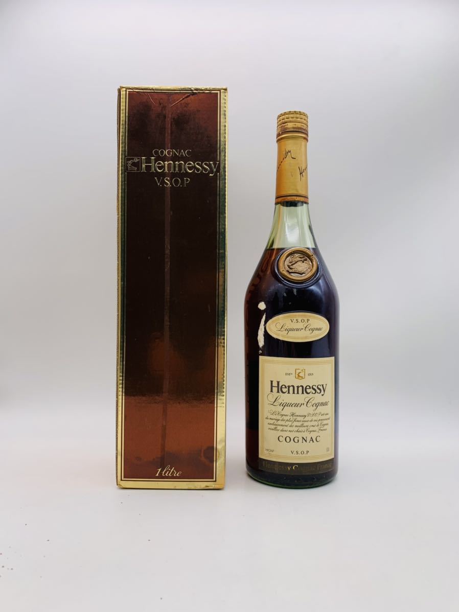 1円～【未開栓/漏れあり】Hennessy ヘネシー VSOP コニャック