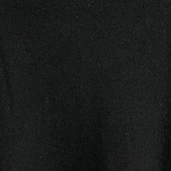 イヴサンローラン YvesSaintLaurent 長袖セーター サイズM - 黒×シルバー×マルチ メンズ クルーネック/pour homme/刺繍 トップス イヴサンローラン LAURENT SAINT HAPPENING インクス オールド