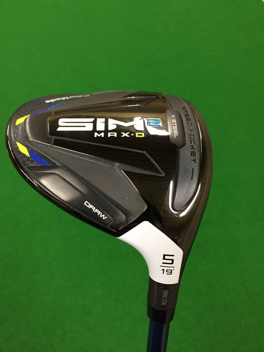 中古品 ］ テーラーメイド SIM2 MAX・D W#5 TENSEI BLUE TM50 硬さR