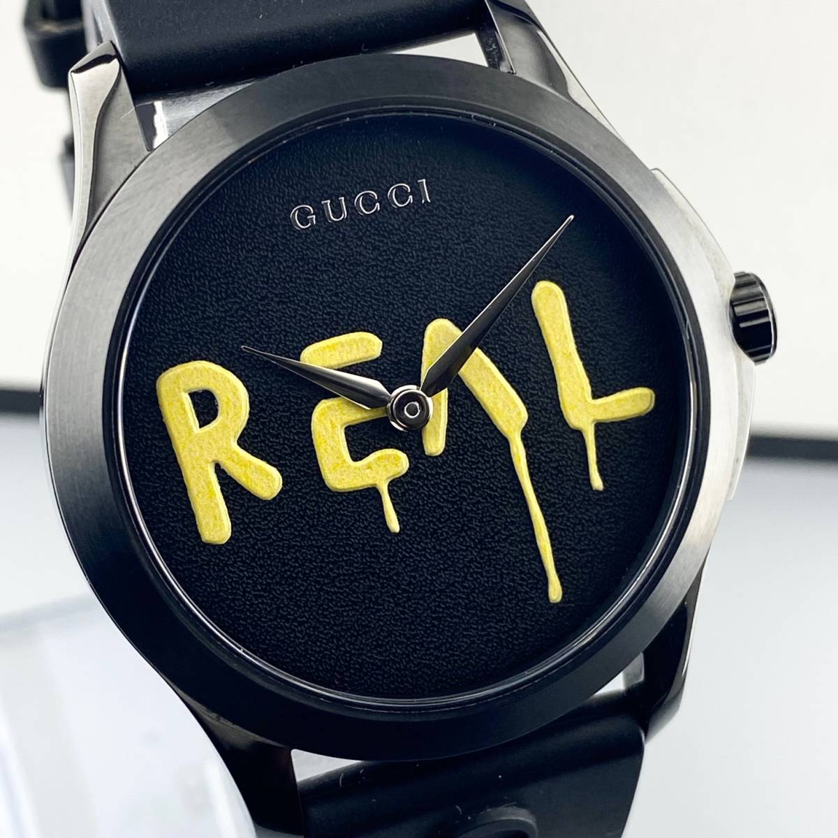 1円箱付】GUCCI グッチ 腕時計 メンズ 126.4 G-TIMELESS Gタイムレス 
