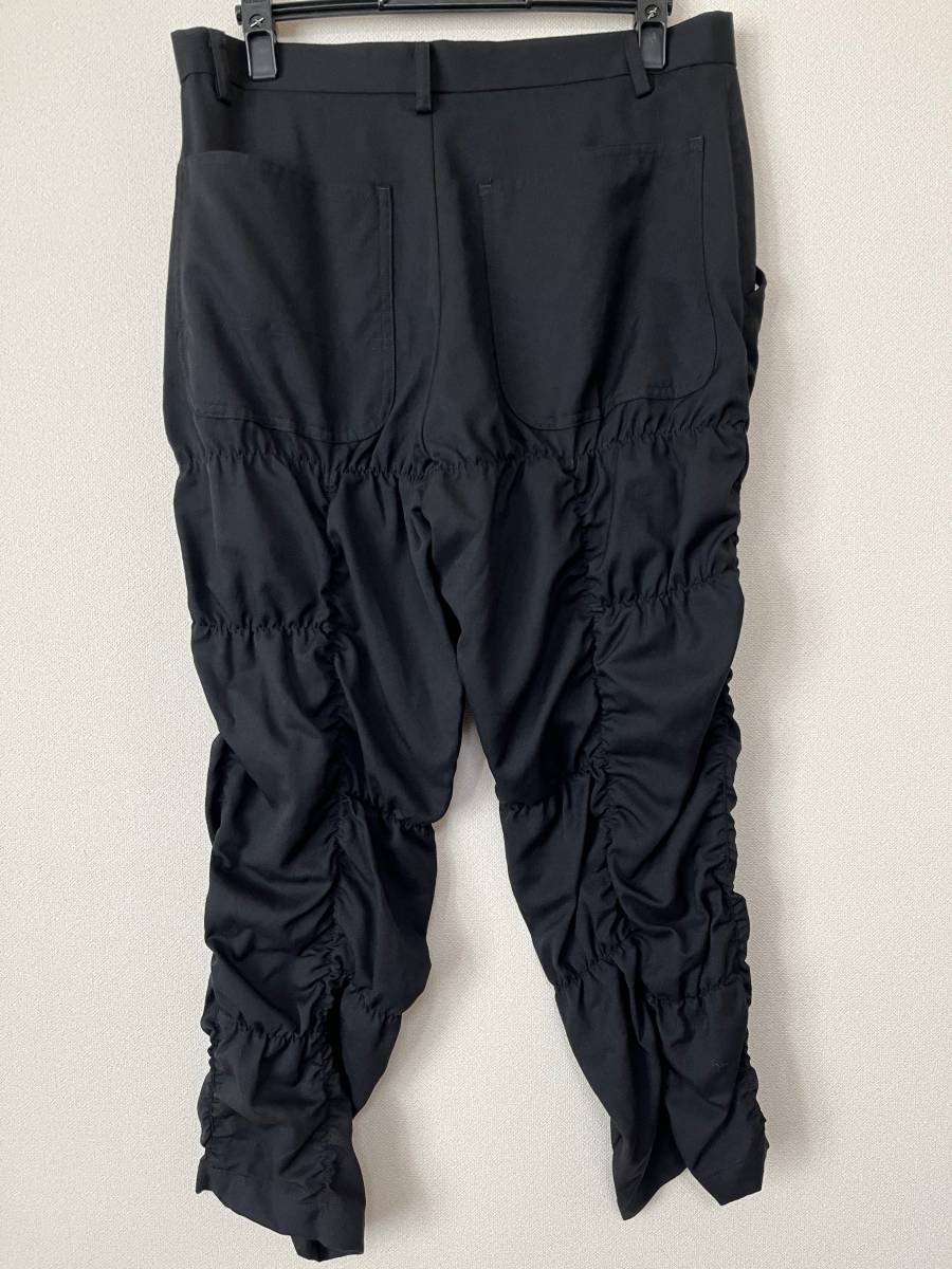 ギャルソン シャーリングパンツ BLACK COMME des GARCONS 15SS