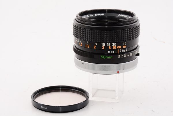 新作入荷，新作登場 外観特上級 フィルター付 CANON キヤノン FD レンズ 50mm F1.4 S.S.C. ＃a7334(キヤノン)｜売買されたオークション情報、yahooの商品情報をアーカイブ公開 - オークファン キヤノン