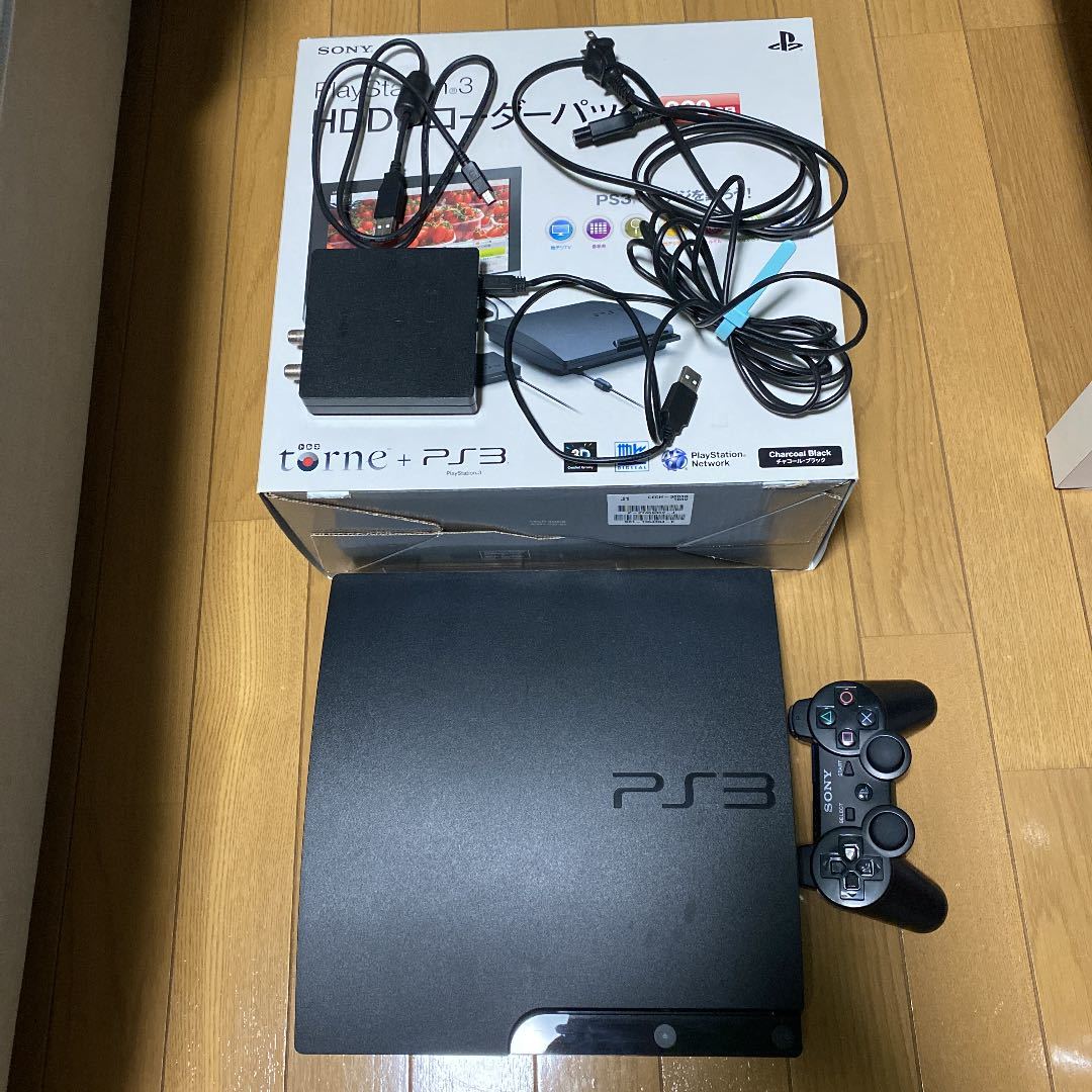 箱無し PS3 CECH-3000B 320GB Sony torneセット ＋おまけ