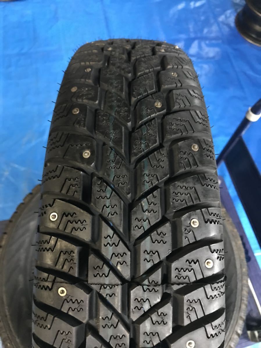 155/80R13 スパイクタイヤ 4本 未使用 ピンタイヤ 競技用タイヤ 155-80  