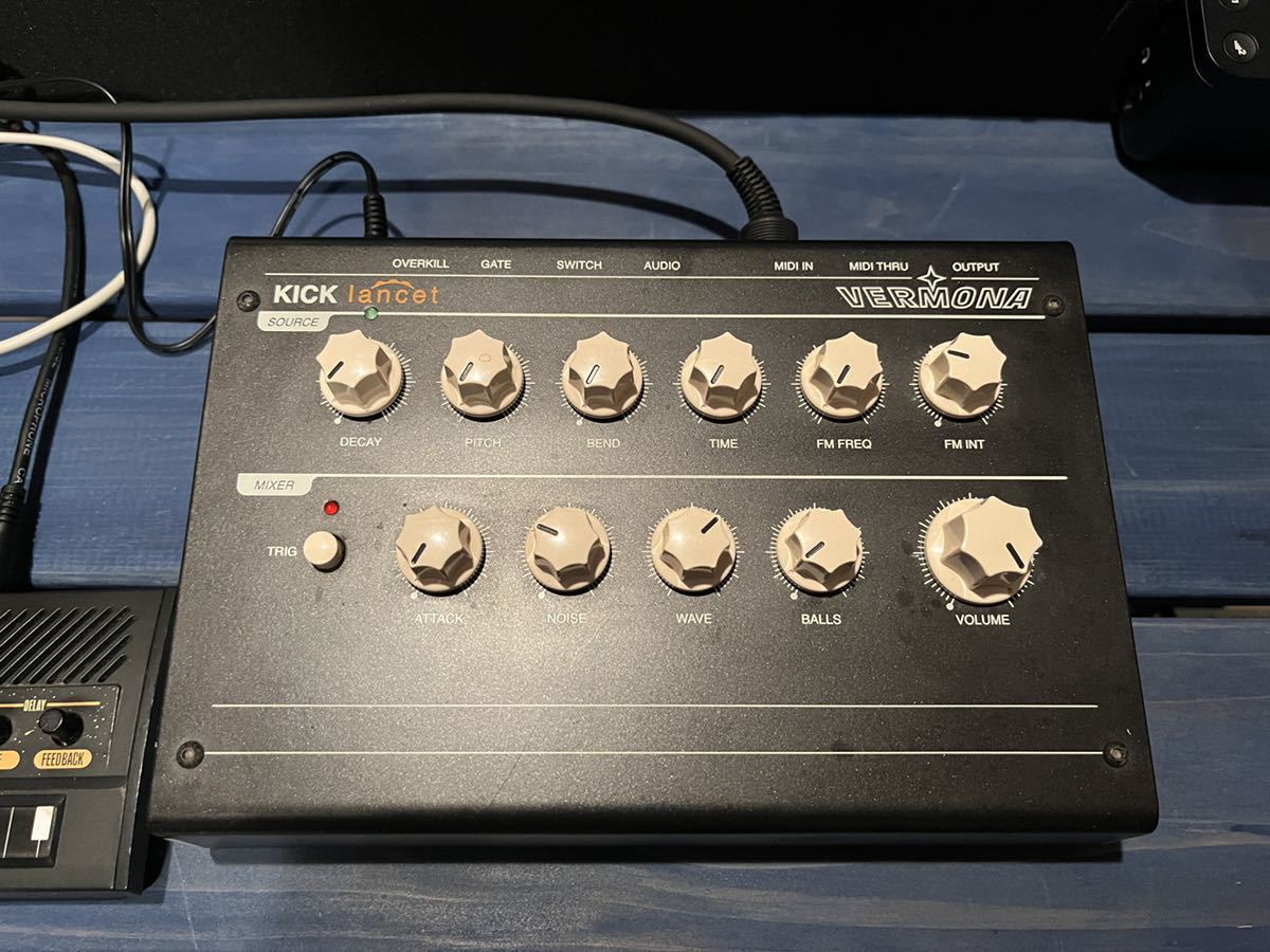 Vermona kick lancet Analog kick synthesizer_2