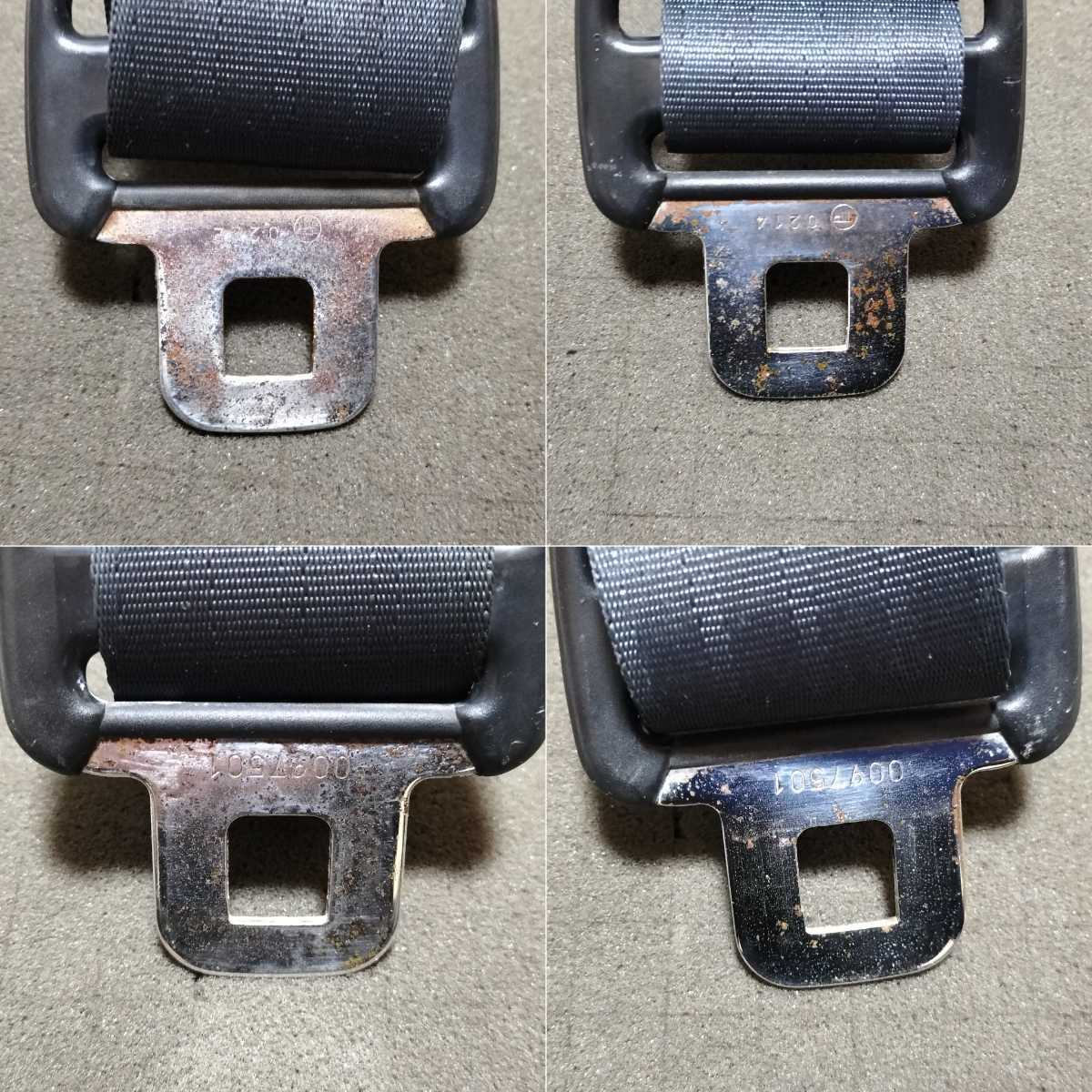 AE86 レビン トレノ 後期 フロント シートベルト 左右 ③ 中古品 