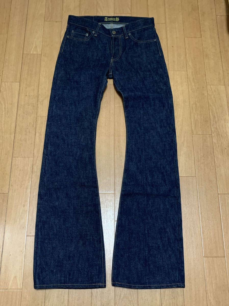 TSURUGIYA THE JAPAN BLUE 剣屋 武州正藍染 ブーツカット デニム size 