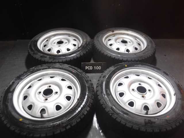 得価 155/65R14 スタッドレス ホイール ダンロップWM02 100-4H 923766(スタッドレスタイヤ)｜売買されたオークション情報、yahooの商品情報をアーカイブ公開 - オークファン 4穴