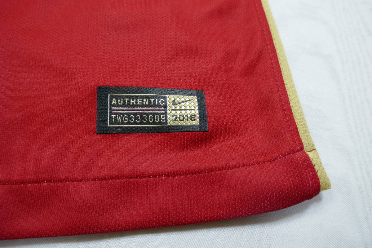 極 支給品 16 鹿島アントラーズ 10 柴崎岳 しばさき がく ナイキ Dri Fit 半袖ユニフォーム サイズl サッカー Jリーグ 実使用 サイン入りウエア 売買されたオークション情報 Yahooの商品情報をアーカイブ公開 オークファン Aucfan Com