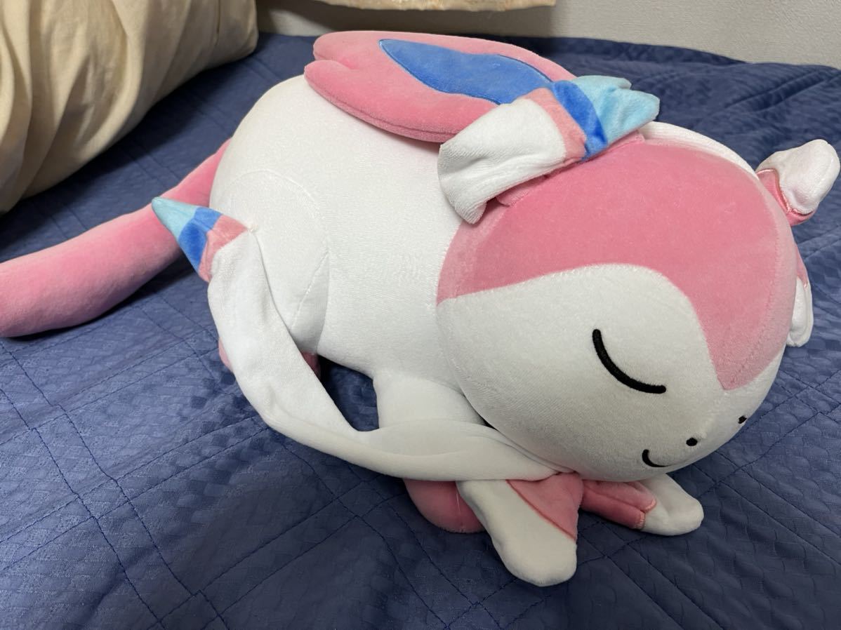 ポケットモンスター ポケモン ニンフィア 等身大 寝そべり ぬいぐるみ