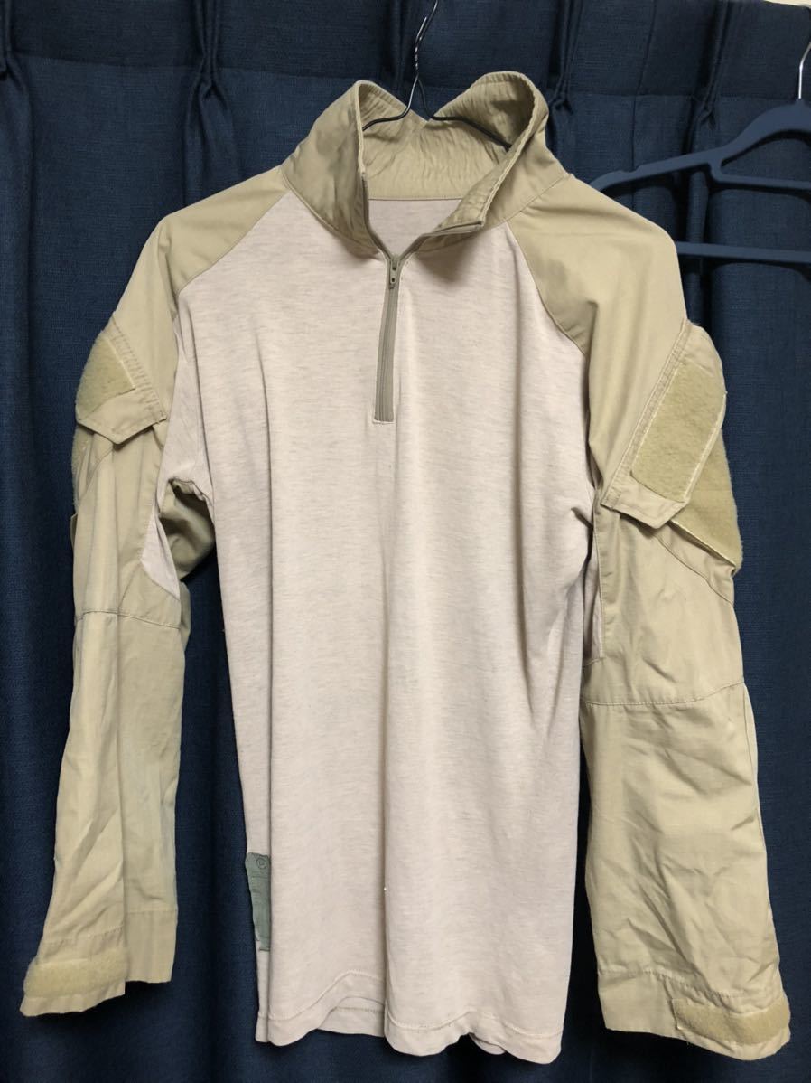 CRYE PRECISION AC Combat Shirt Sand SM-S コンバットシャツ 