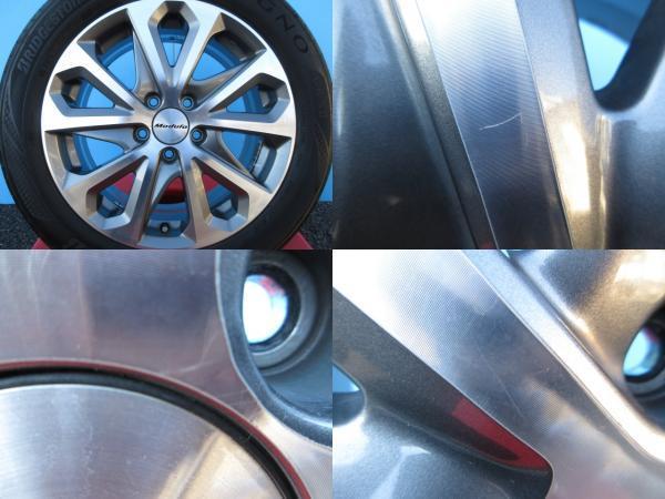 ホンダ モデューロ ME-014 17x7J+55 5H-114.3 中古4本＆YH iceGUARD5 iG50+ 215/55R17 新品4本セット RA~RC型 オデッセイ ヴェゼル 等 鴻巣