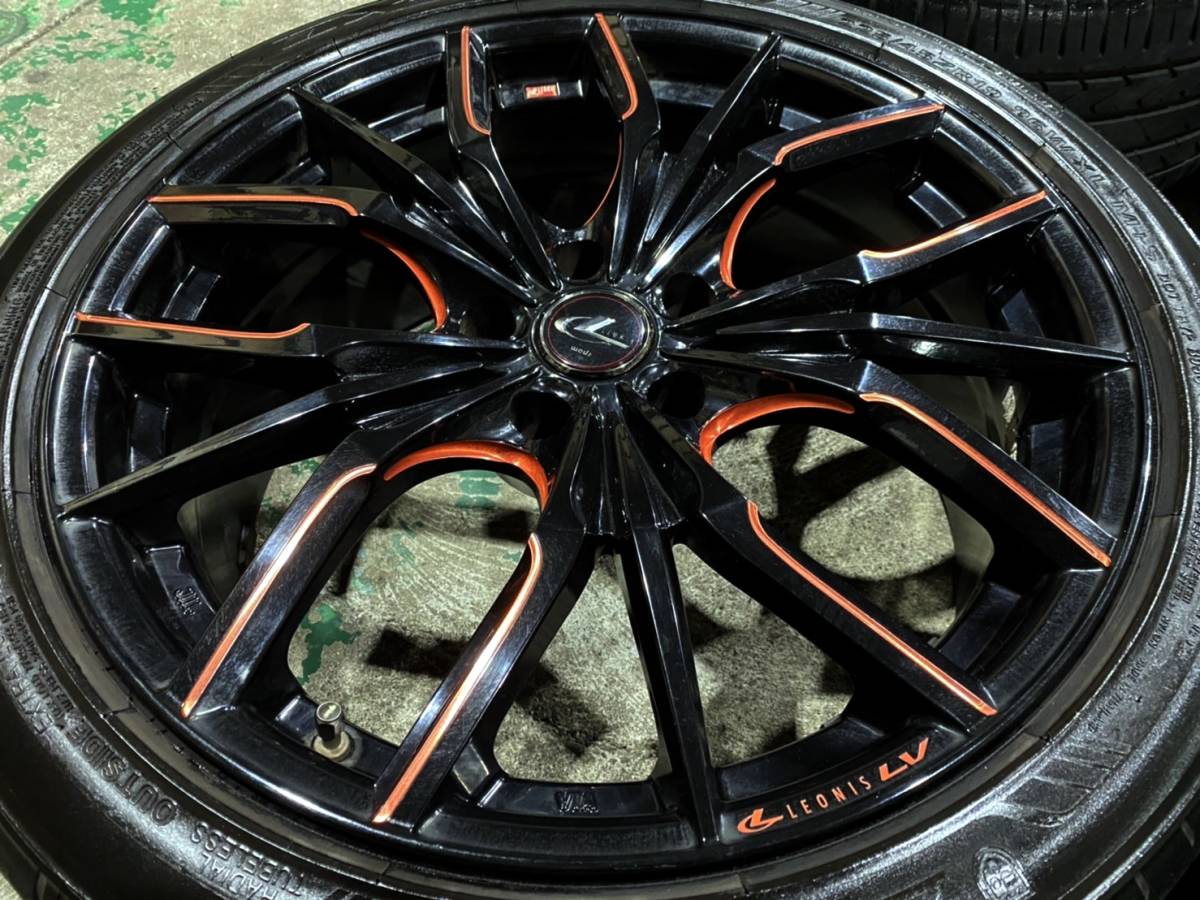 コンチネンタル 235/40ZR18 夏タイヤ【Weds LEONIS LV レオニスLV 18