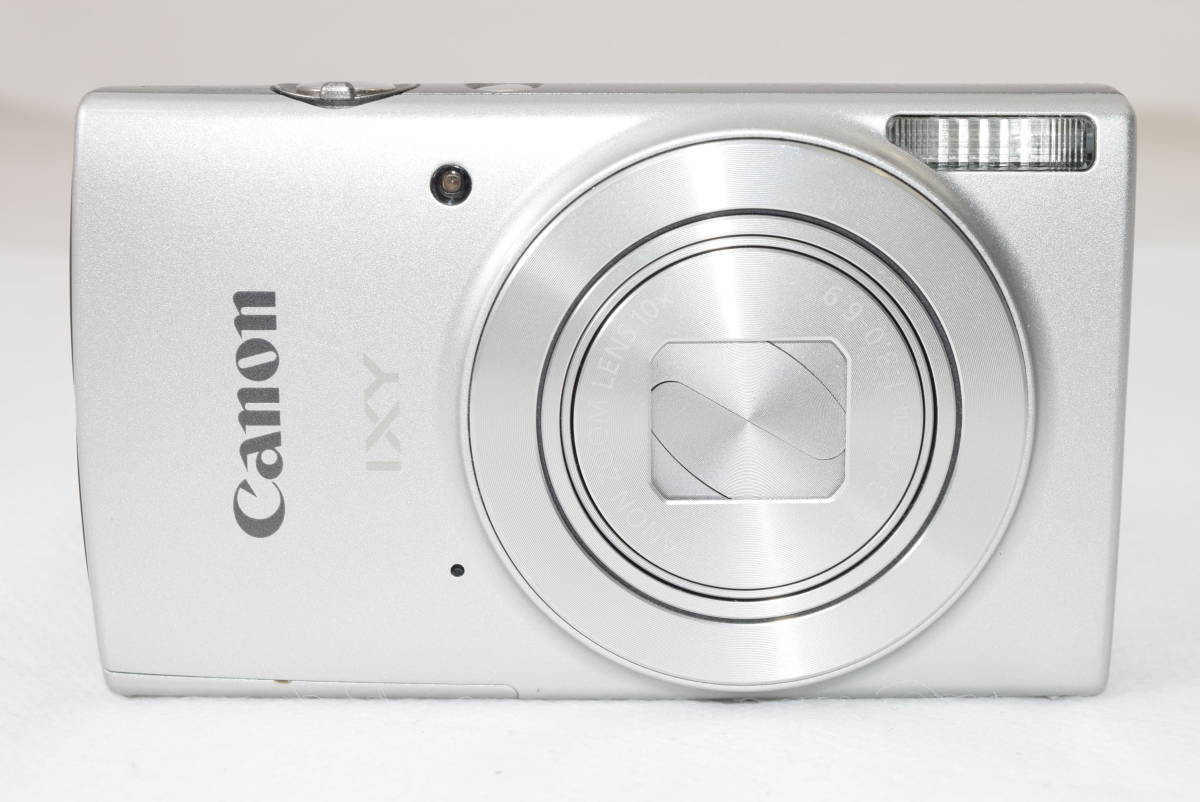 ☆綺麗な展示品☆Canon IXY 210 [シルバー] ☆小型軽量☆光学10倍
