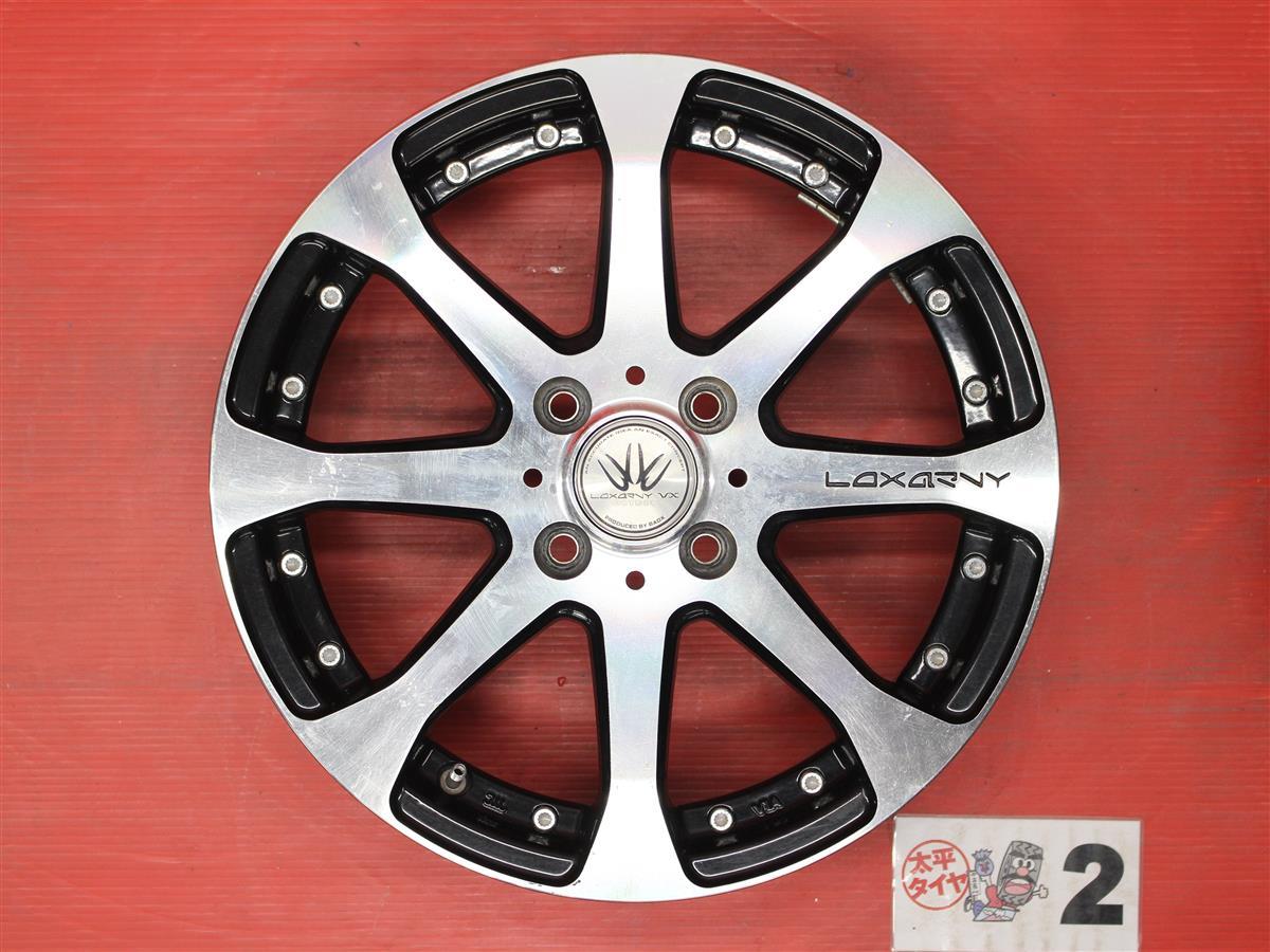 激安 中古 4本セット 】 8スポークタイプ 軽四用 社外 アルミホイール