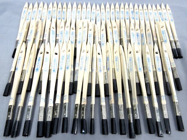 送料220円(税込)■FI1318■刷毛 金巻エナメル用 72点【シンオク】 ▼▼▼落札後はオーダーフォームをご入力下さい▼▼▼