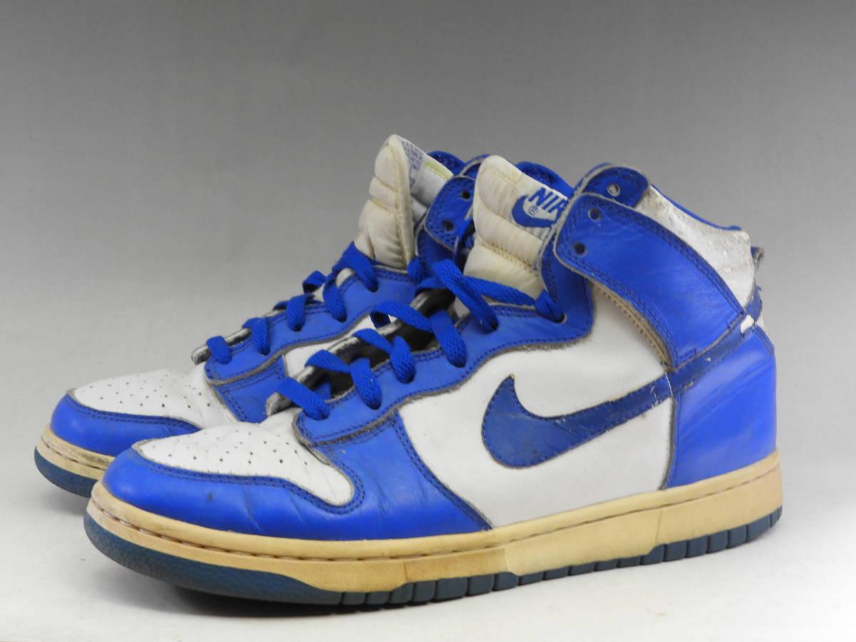 NIKE DUNK HI ROYALBLUE 27.5cm ダンク ロイヤルブルー 初期復刻 99年 