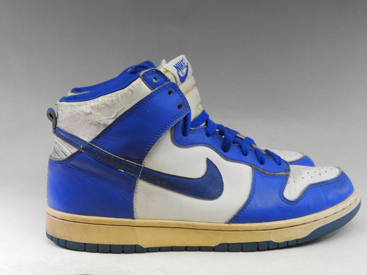 NIKE DUNK HI ROYALBLUE 27.5cm ダンク ロイヤルブルー 初期復刻 99年 