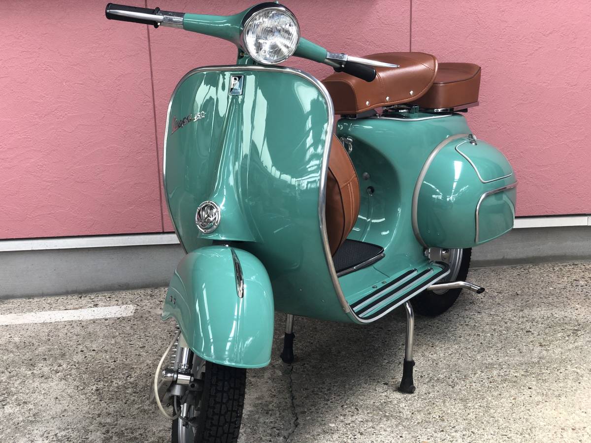 ♪ヴィンテージ VESPA Standard ☆希少ミントグリーン☆(ベスパ)｜売買