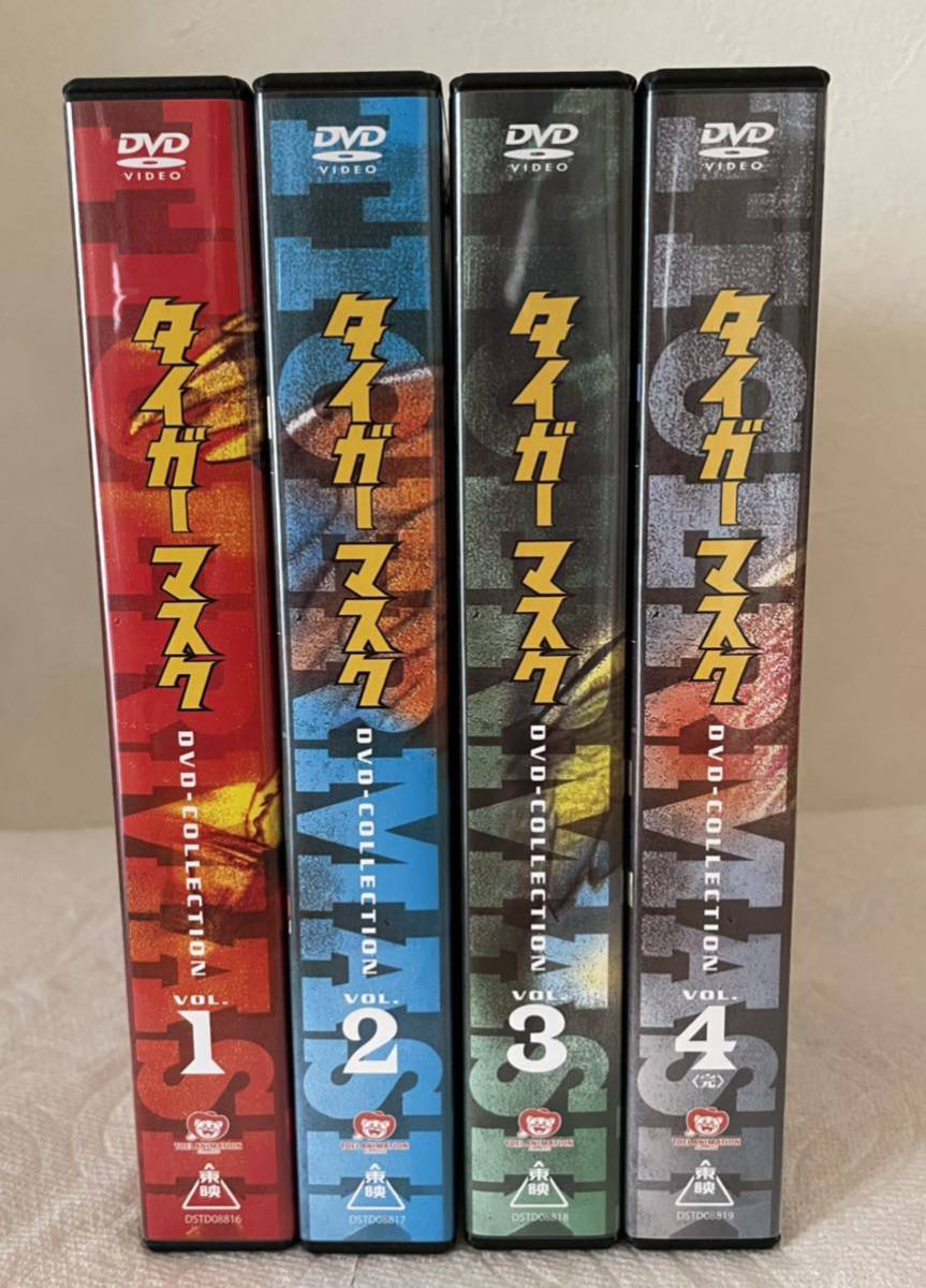 美品 タイガーマスク DVD-COLLECTION 全4巻セット 東映 DVD(DVD)｜売買 