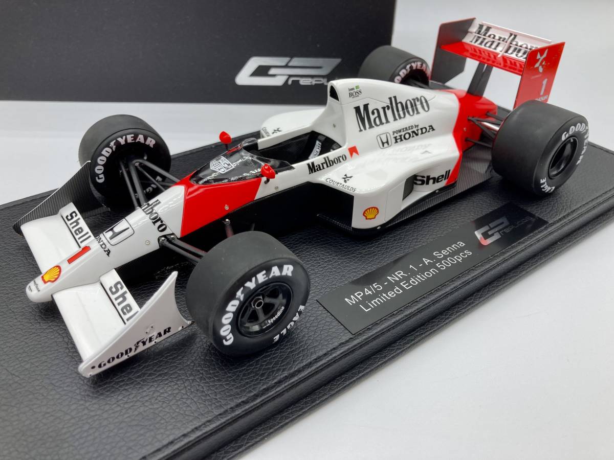 GP Replicas マクラーレン ホンダ Mclaren HONDA MP4/5 No.1 A.セナ 1