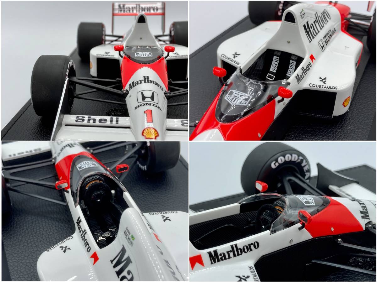 GP Replicas マクラーレン ホンダ Mclaren HONDA MP4/5 No.1 A.セナ 1