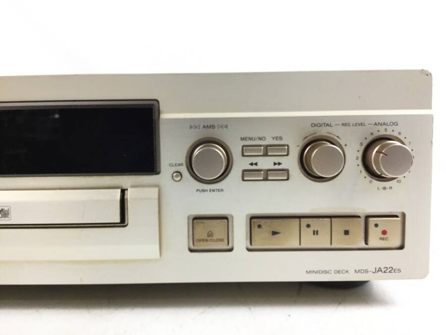MDS-JA22ES MDデッキ SONY ソニー ジャンク Yahoo!オークション 通電