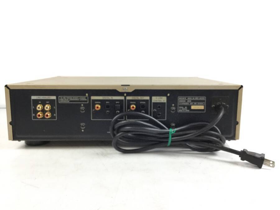 MDS-JA22ES MDデッキ SONY ソニー ジャンク Yahoo!オークション 通電