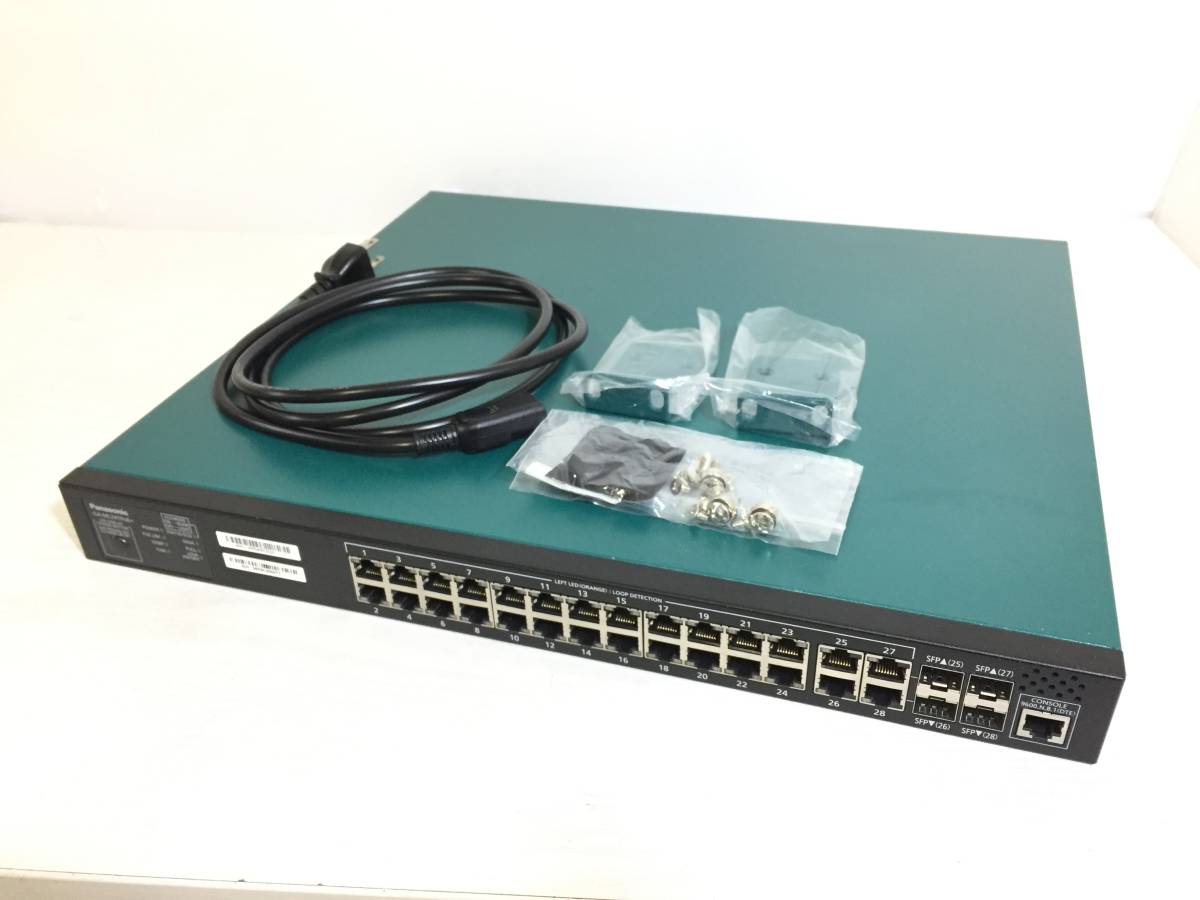 ○Panasonic パナソニック GA-ML24TPoE+ PN262493 PoE給電スイッチング