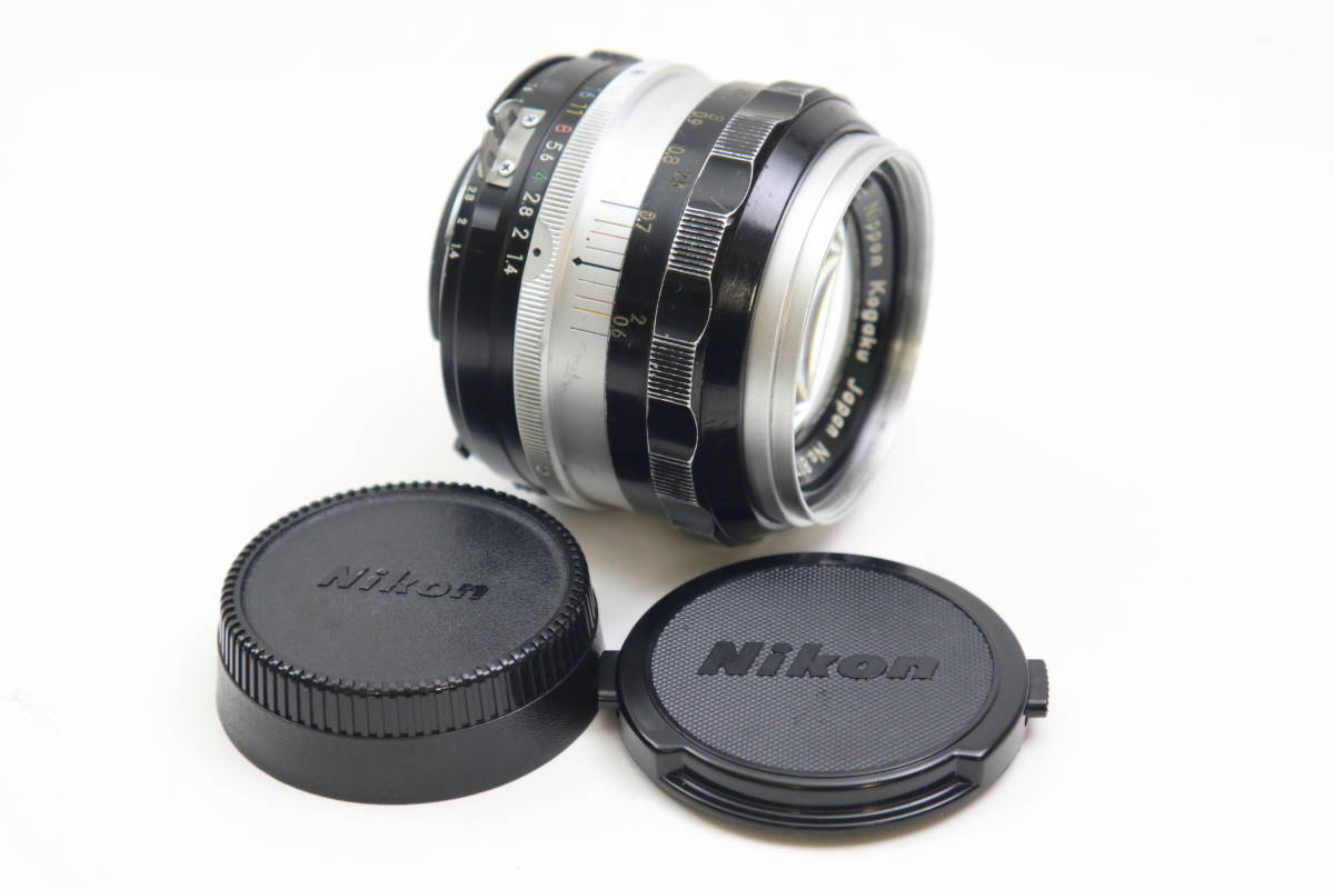 50mm Auto Nikon NIKKOR-S F1.4 : f⁄1.4 Lens Nikkor-S - Nikkor