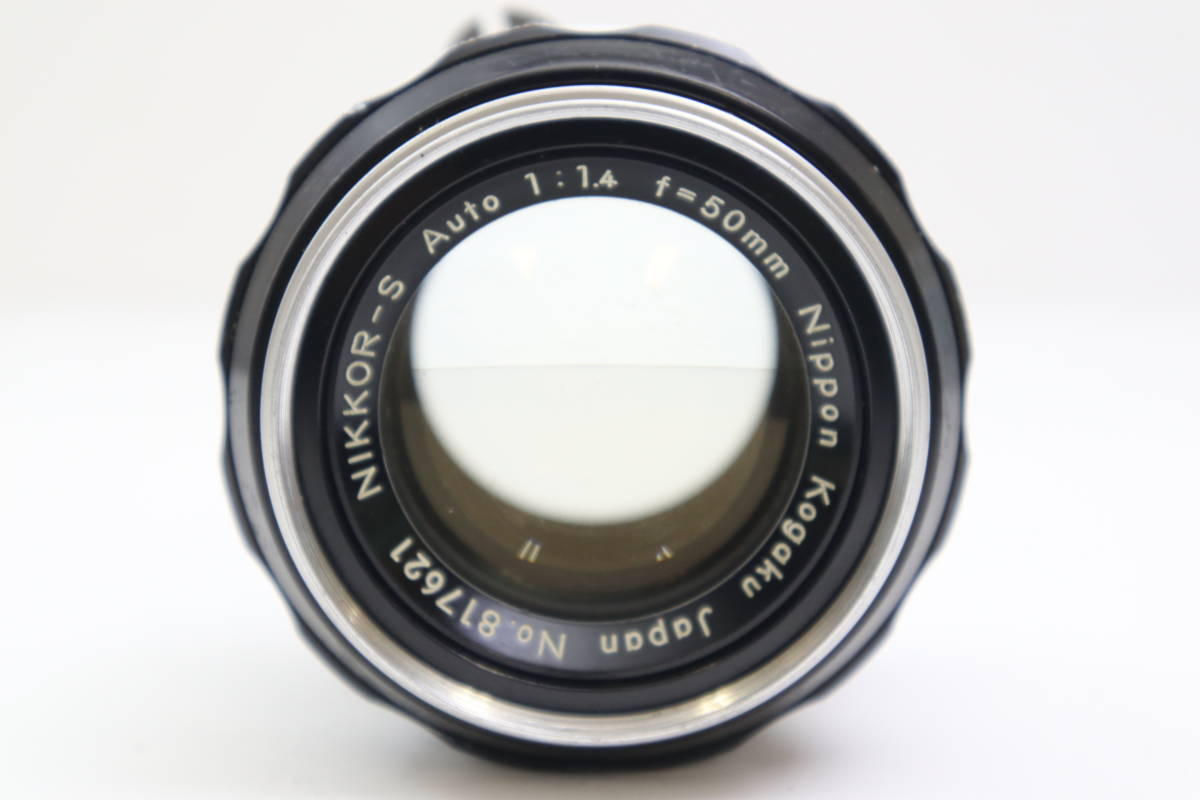 50mm Auto Nikon NIKKOR-S F1.4 : f⁄1.4 Lens Nikkor-S - Nikkor