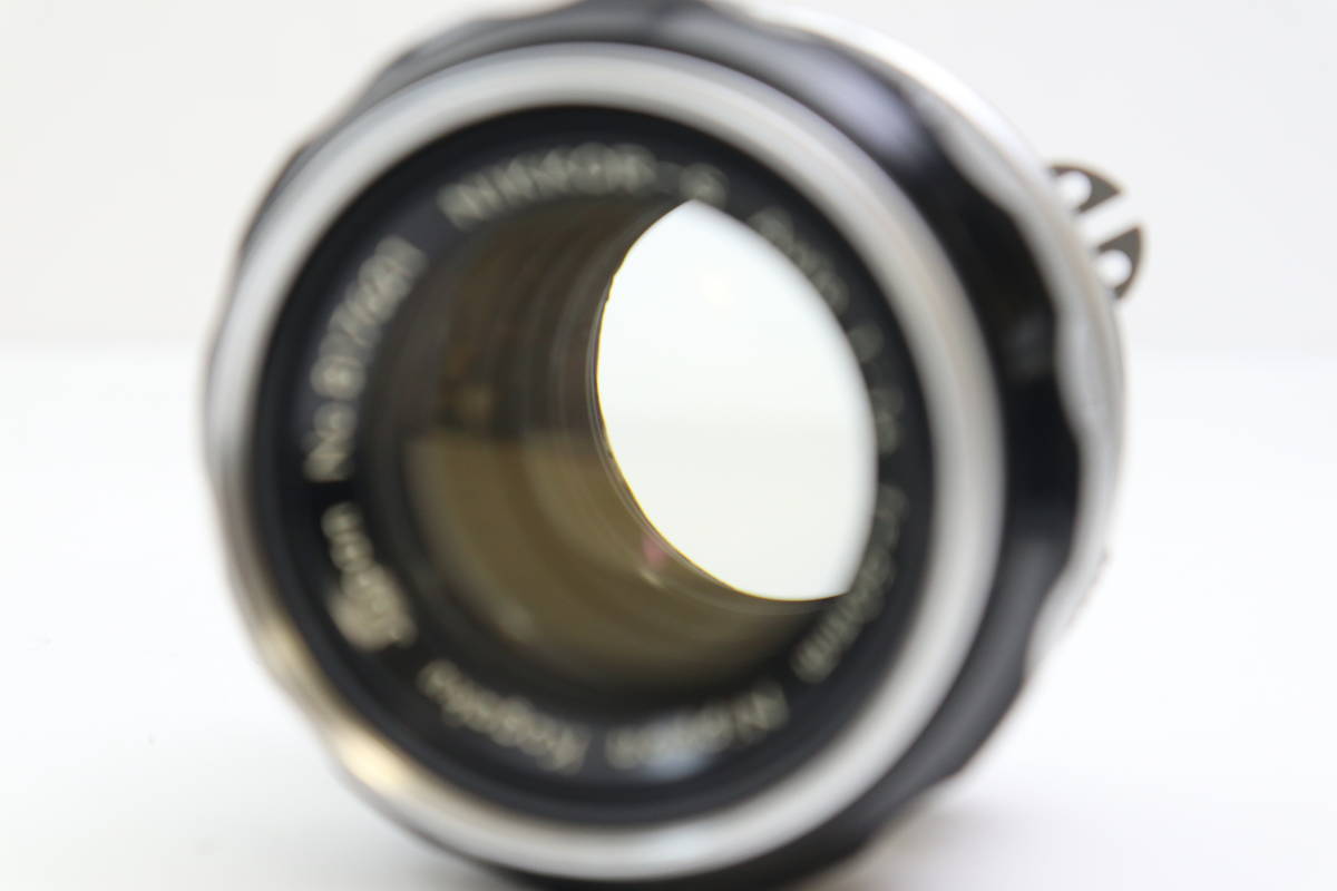 50mm Auto Nikon NIKKOR-S F1.4 : f⁄1.4 Lens Nikkor-S - Nikkor