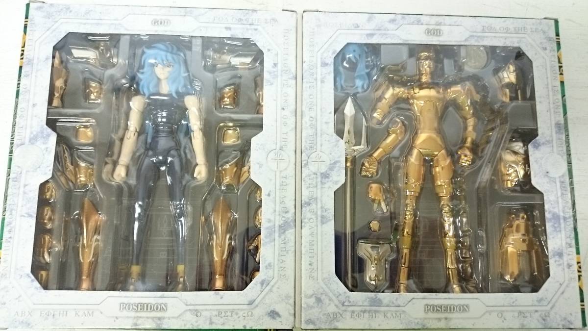 聖闘士星矢 聖闘士聖衣神話 海皇ポセイドン 中古品 - 聖闘士聖衣神話EX 